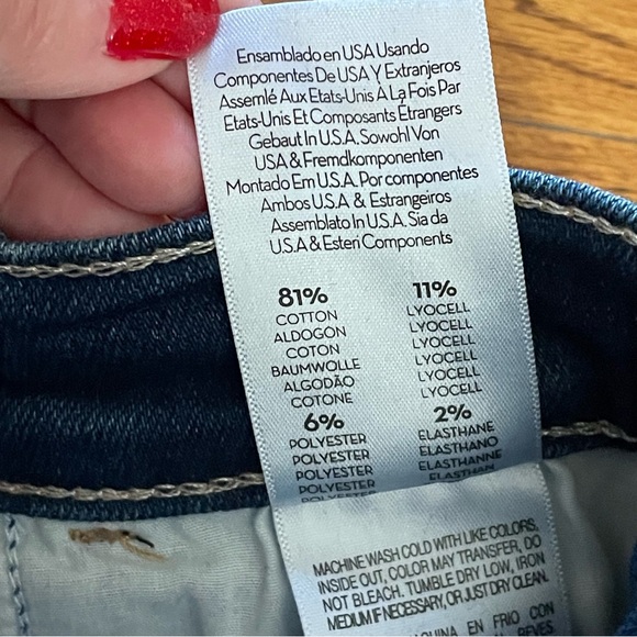 Mother Denim The Hustler Ankle Fray Home Movies Women’s Size 26 Style 1117-686 - Picture 8 of 8